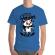 Tricou adler barbat forever my always albastru azuriu