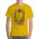 Tricou adler barbat great  britain post galben