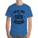 Tricou adler barbat o sotie minunata albastru azuriu