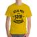 Tricou adler barbat o sotie minunata galben