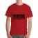 Tricou adler barbat pereche rosu