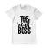Tricou adler barbat the real boss alb