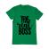Tricou adler barbat the real boss verde mediu
