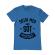 Tricou adler barbat un sot minunat albastru azuriu