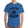 Tricou adler barbat un sot minunat albastru azuriu