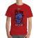 Tricou adler barbat you hold the key rosu
