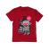 Tricou adler copil bad monkey rosu