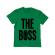 Tricou adler copil the boss verde mediu