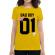 Tricou adler dama bad boy galben