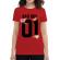 Tricou adler dama bad boy rosu