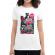 Tricou adler dama bad monkey alb