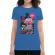Tricou adler dama bad monkey albastru azuriu