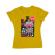 Tricou adler dama bad monkey galben