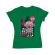 Tricou adler dama bad monkey verde mediu