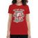 Tricou adler dama cotton wood rosu