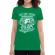 Tricou adler dama cotton wood verde mediu