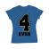 Tricou adler dama forever albastru azuriu