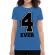 Tricou adler dama forever albastru azuriu