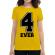 Tricou adler dama forever galben