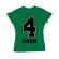 Tricou adler dama forever verde mediu