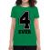 Tricou adler dama forever verde mediu
