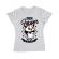Tricou adler dama forever my always alb