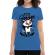 Tricou adler dama forever my always albastru azuriu