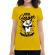 Tricou adler dama forever my always galben