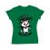 Tricou adler dama forever my always verde mediu
