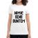 Tricou adler dama nu are sens 1 alb