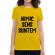 Tricou adler dama nu are sens 1 galben