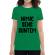 Tricou adler dama nu are sens 1 verde mediu