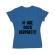 Tricou adler dama nu are sens 2 albastru azuriu