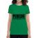 Tricou adler dama pereche verde mediu