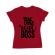 Tricou adler dama the real boss rosu