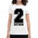 Tricou adler dama together alb