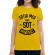 Tricou adler dama un sot minunat galben