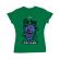 Tricou adler dama you hold the key verde mediu
