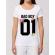Tricou stanley stella dama bad boy alb