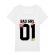 Tricou stanley stella dama bad girl alb