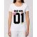 Tricou stanley stella dama bad girl alb