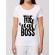 Tricou stanley stella dama the real boss alb