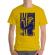 Tricou adler barbat motorist galben