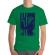 Tricou adler barbat motorist verde mediu
