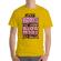 Tricou adler barbat open books galben