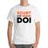 Tricou adler barbat scurt si pe doi alb