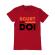 Tricou adler barbat scurt si pe doi rosu