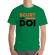 Tricou adler barbat scurt si pe doi verde mediu