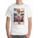 Tricou adler barbat tiger head alb