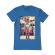 Tricou adler barbat tiger head albastru azuriu
